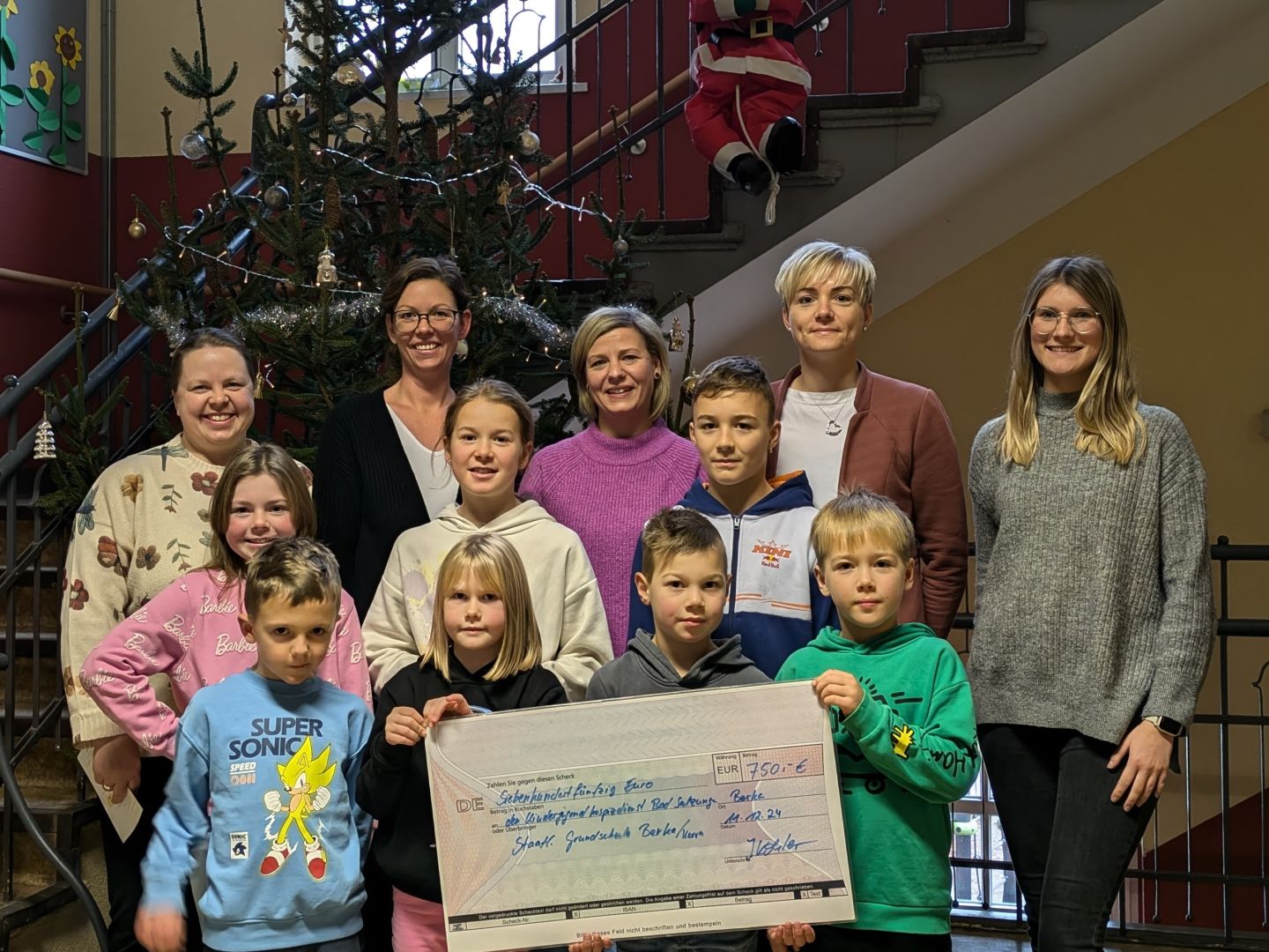 Spende 750 € / Staatliche Grundschule Berka